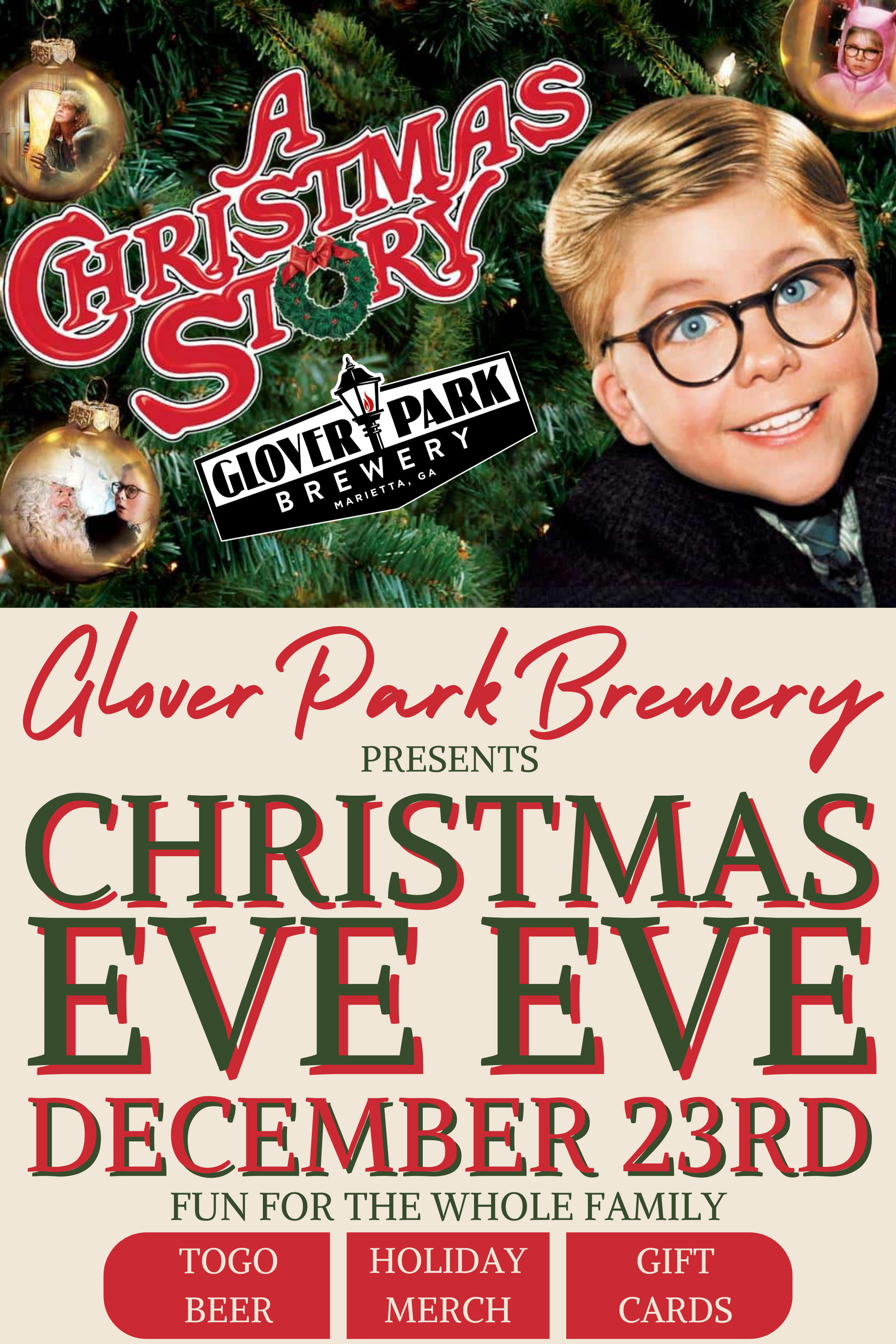 GPB Presents Christmas EVE EVE with Grey Sunday and Pizza by